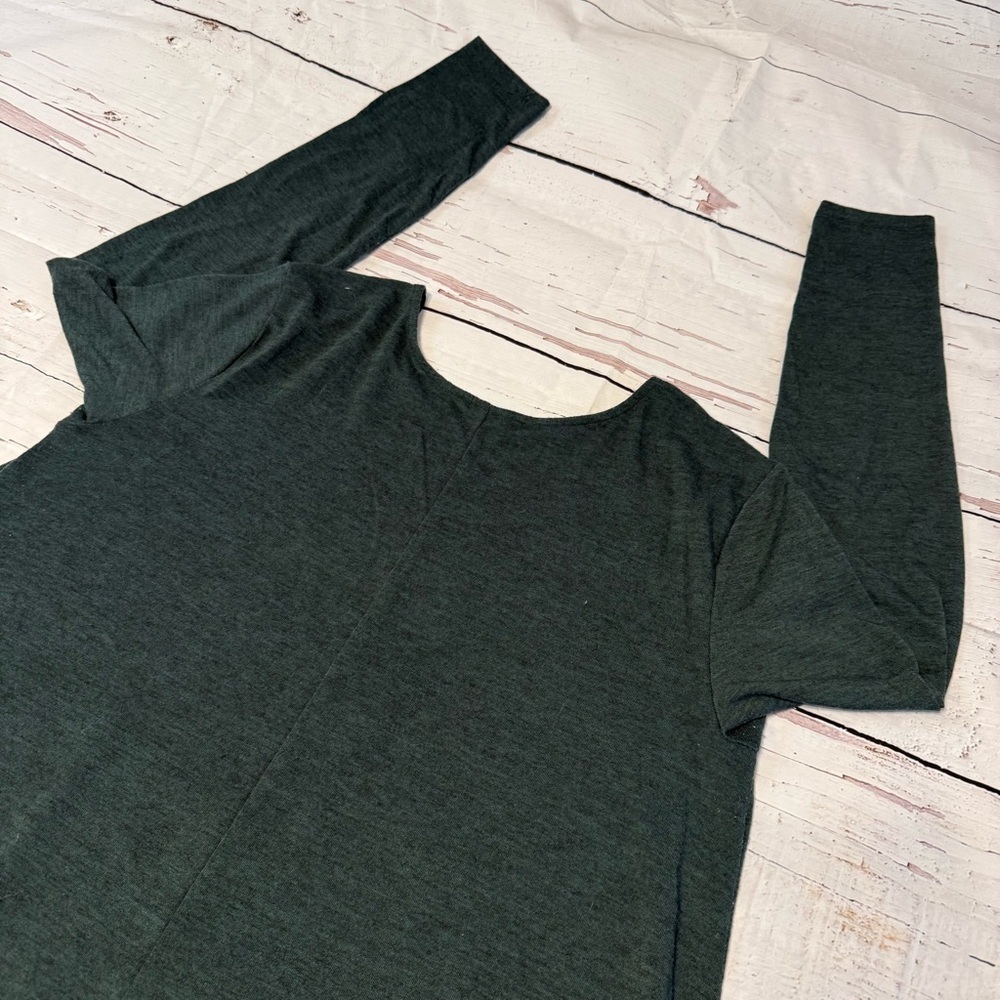 ✨ Old Navy Long Sleeve Swing Dress – Size XL – Dark Green ✨ - Picture 7 of 7